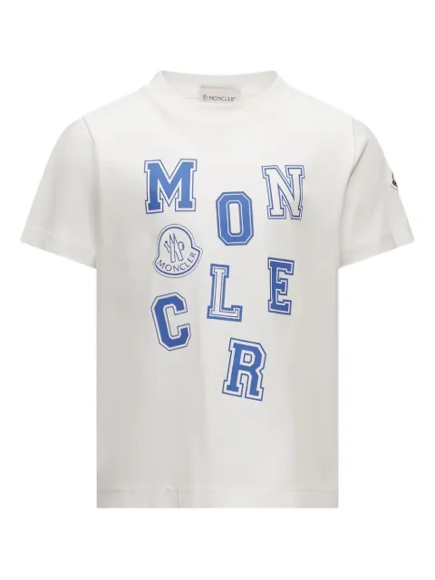Moncler Enfant logo-print cotton T-shirt