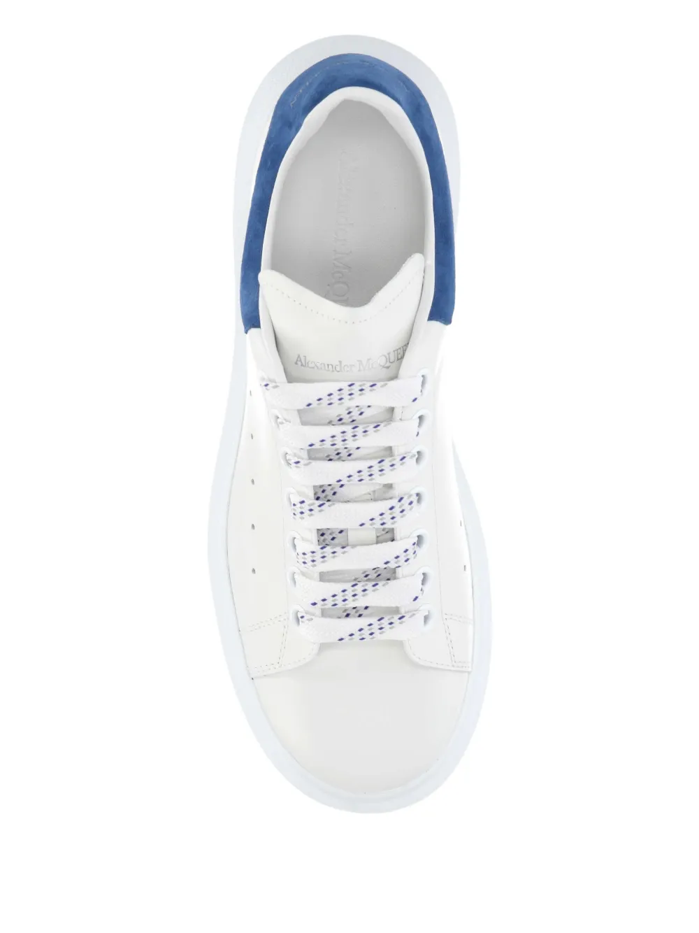 Alexander McQueen leather sneakers White