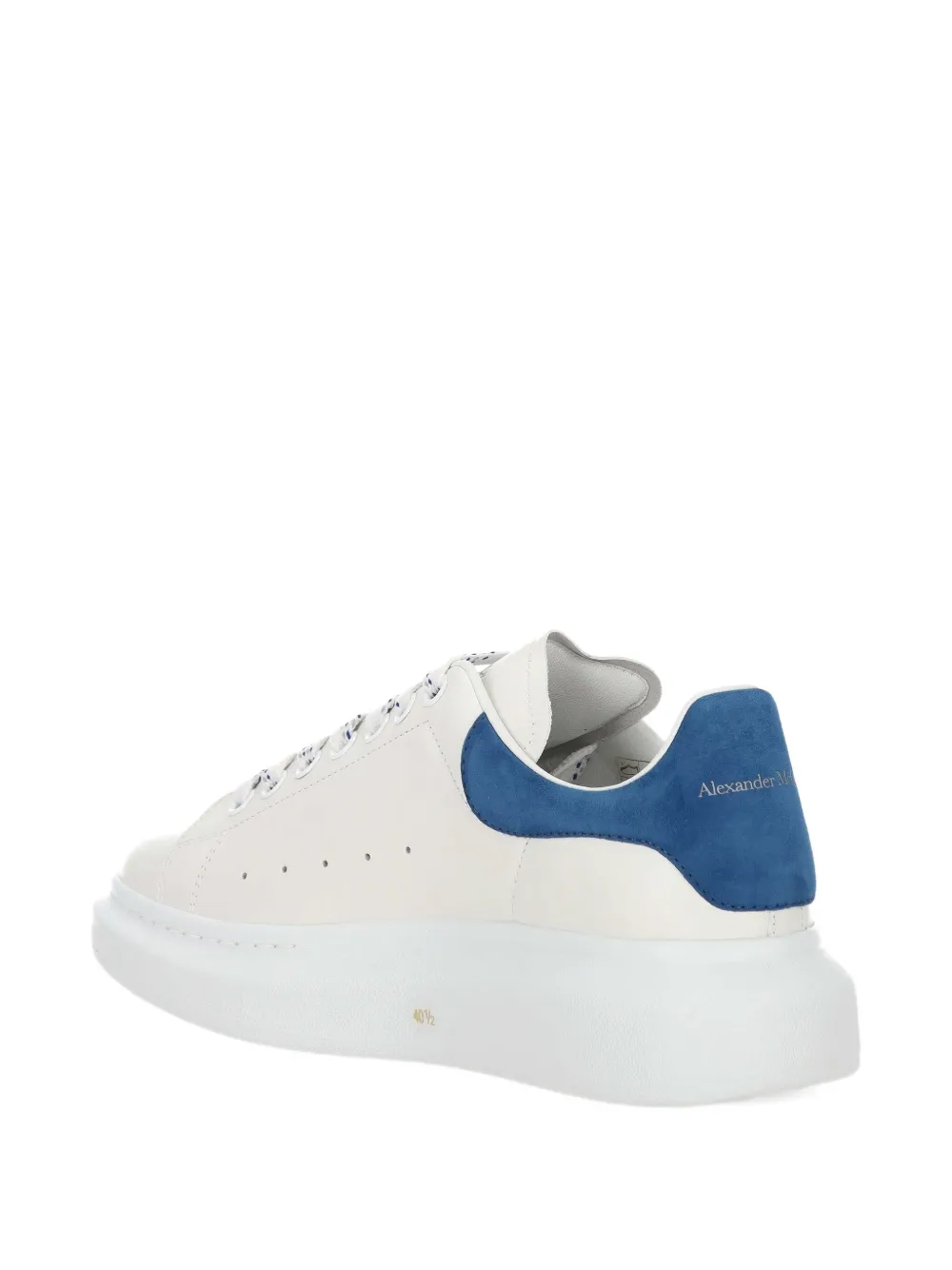 Alexander McQueen leather sneakers White