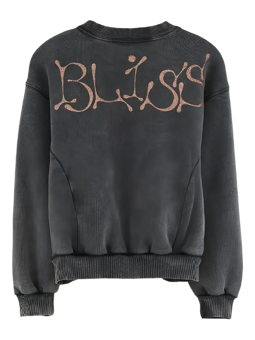Bellerose Kids bliss-print sweatshirt Zwart