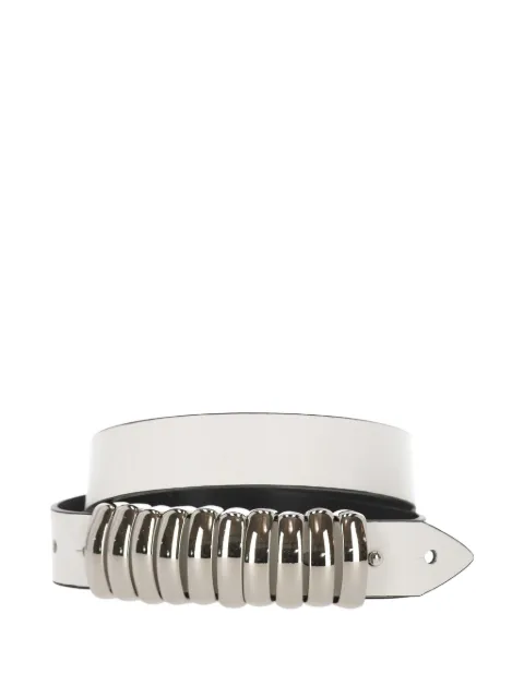 Federica Tosi metallic-buckle leather belt