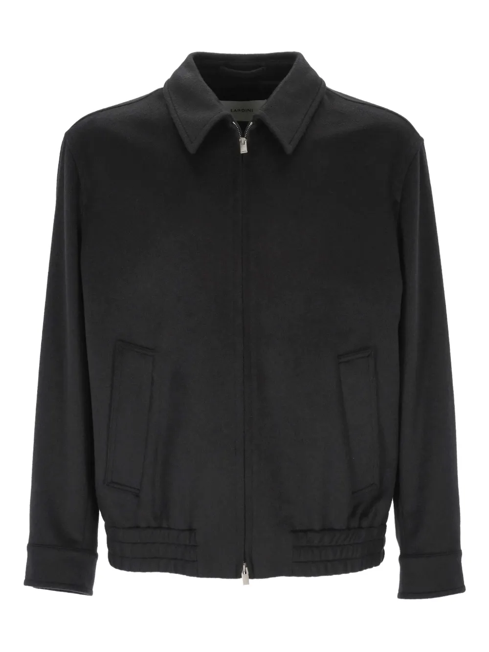 Lardini zip-fastening jacket Zwart