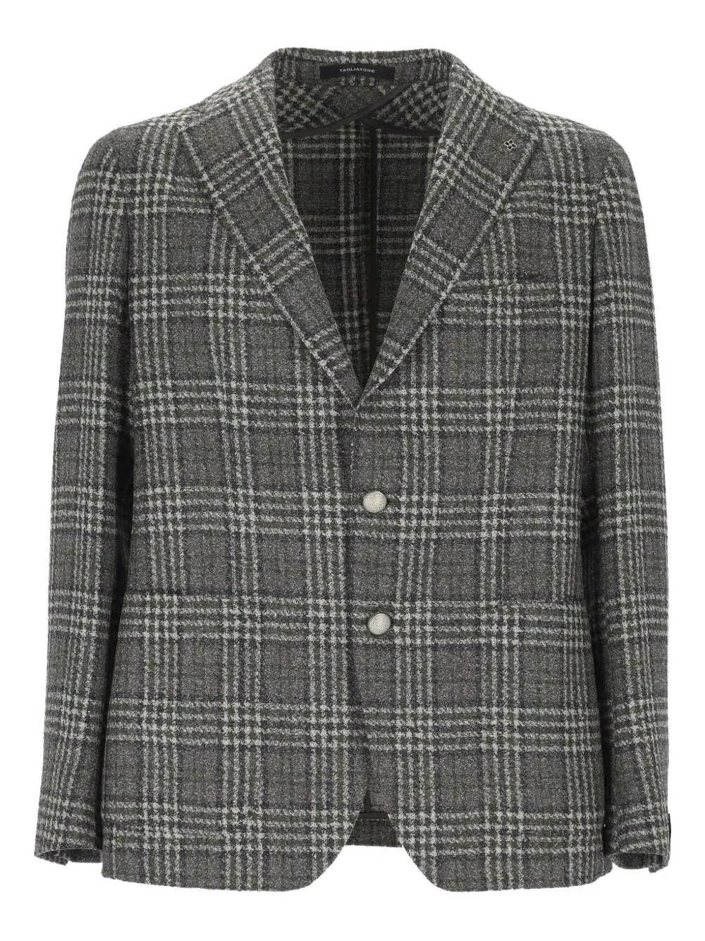 Tagliatore checked jacket | Grey | Image 1