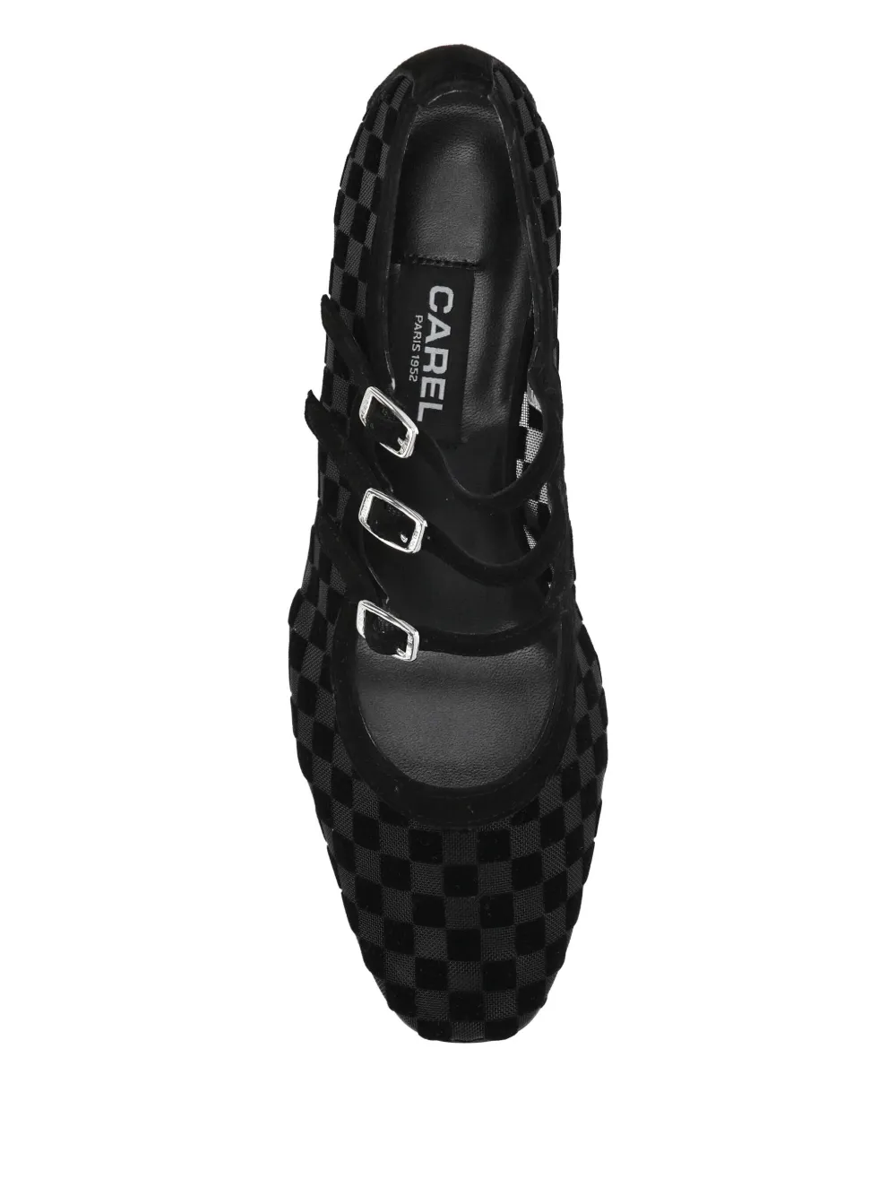 Carel Paris 40 mm Kina pumps Zwart