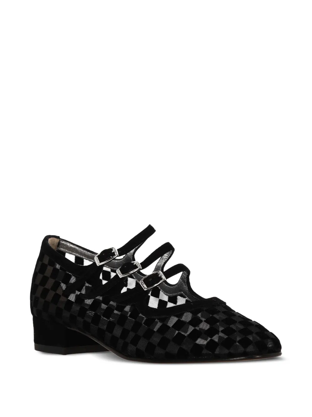 Carel Paris 40 mm Kina pumps Zwart
