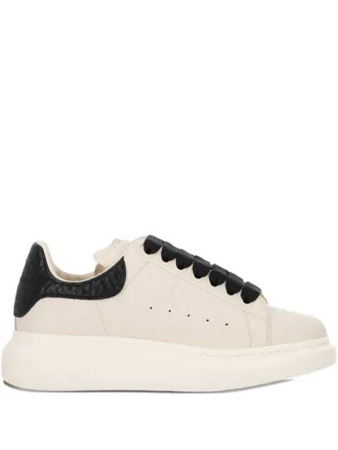 Alexander McQueen Oversized leather low-top sneakers