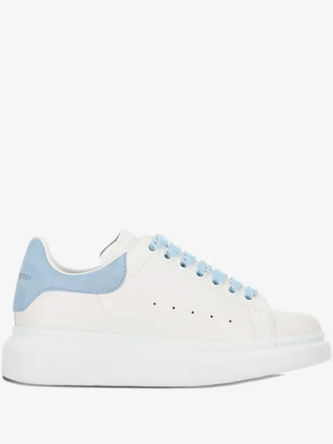 Alexander McQueen contrast larry leather sneakers 