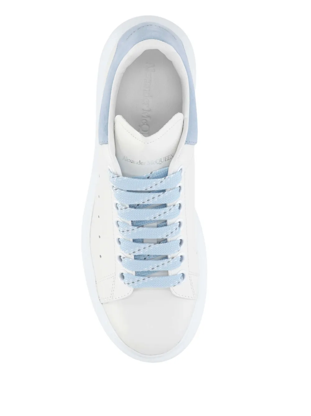 Alexander McQueen leather sneakers White