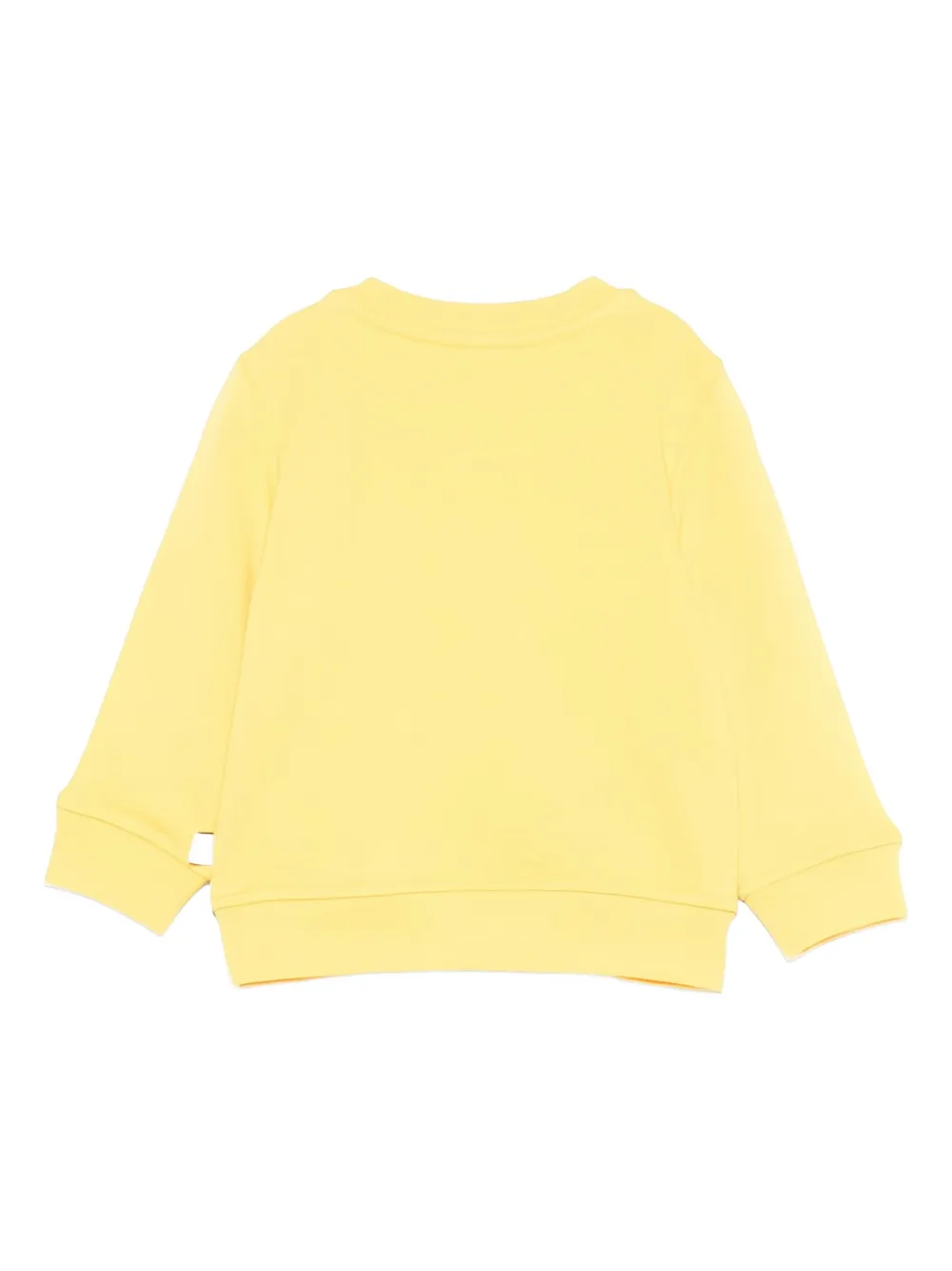 Stella McCartney Kids peak-a-boo-mountain sweatshirt Geel