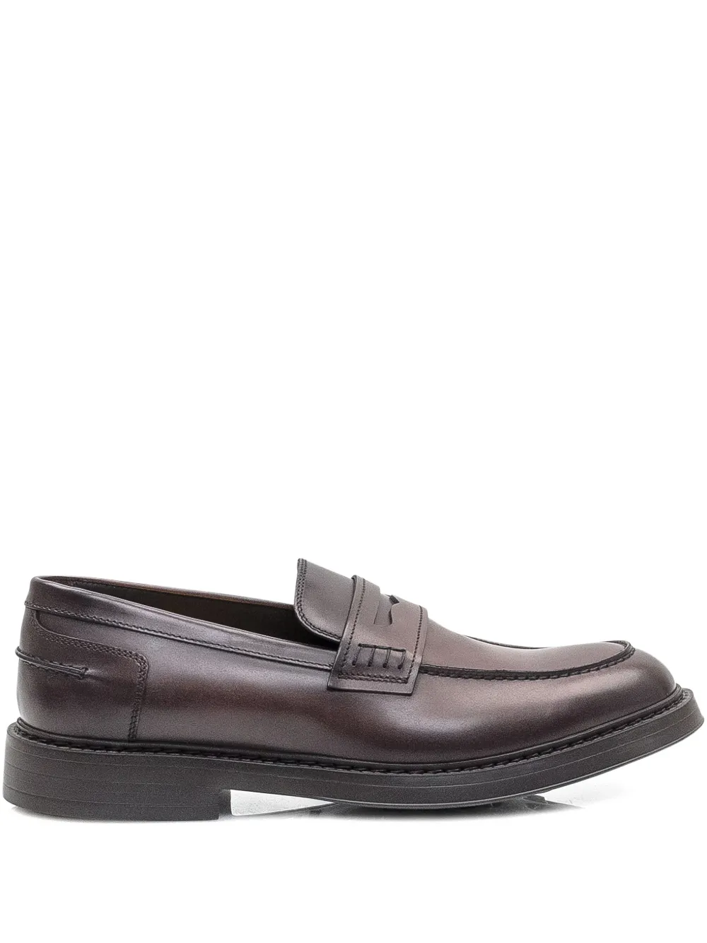 Doucal's penny loafers - Marrone