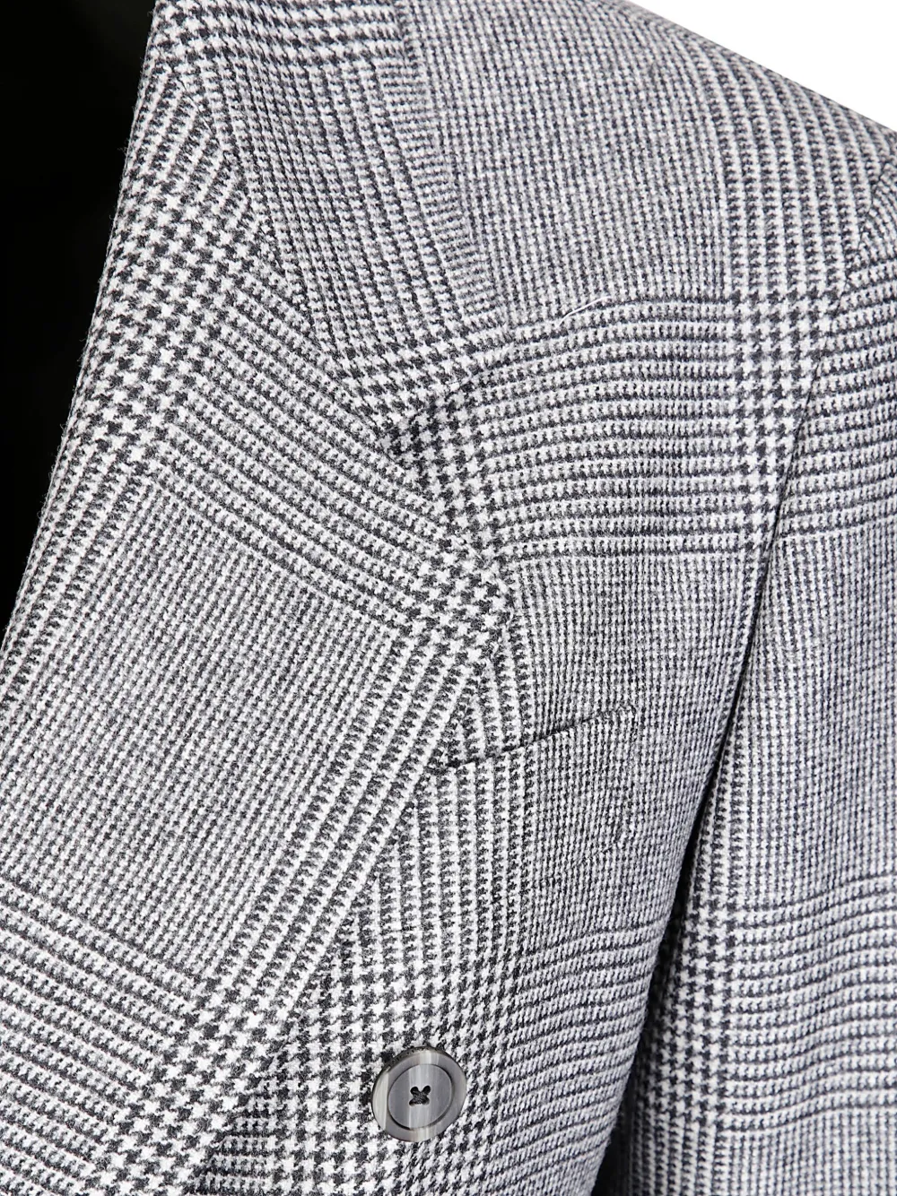 Tagliatore glen-plaid double-breasted suit Grijs
