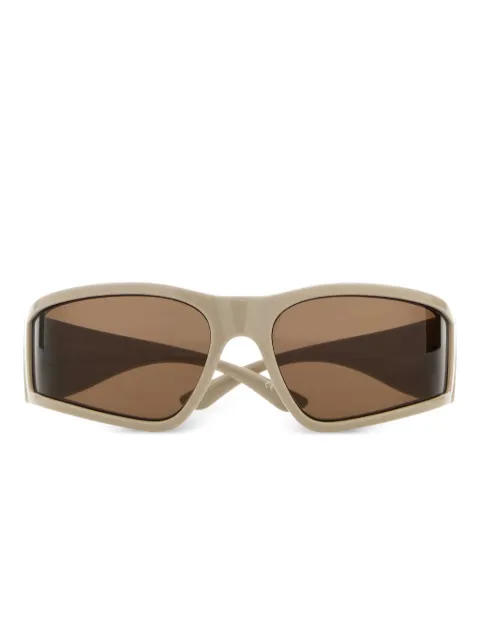 Balenciaga rectangle-frame branded sunglasses