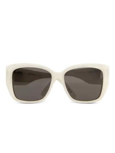 Balenciaga Eyewear rectangle branded sunglasses