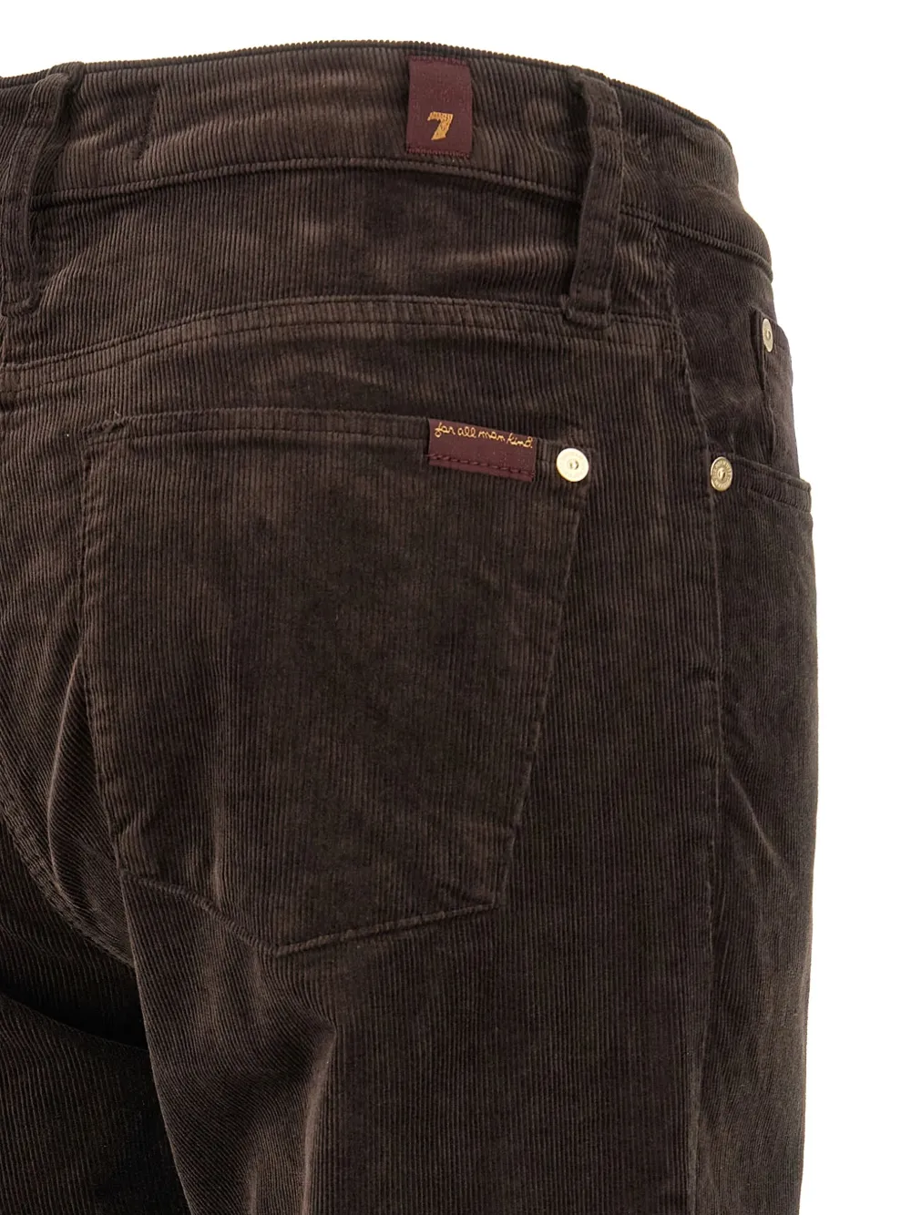 7 For All Mankind corduroy five-pocket trousers Bruin
