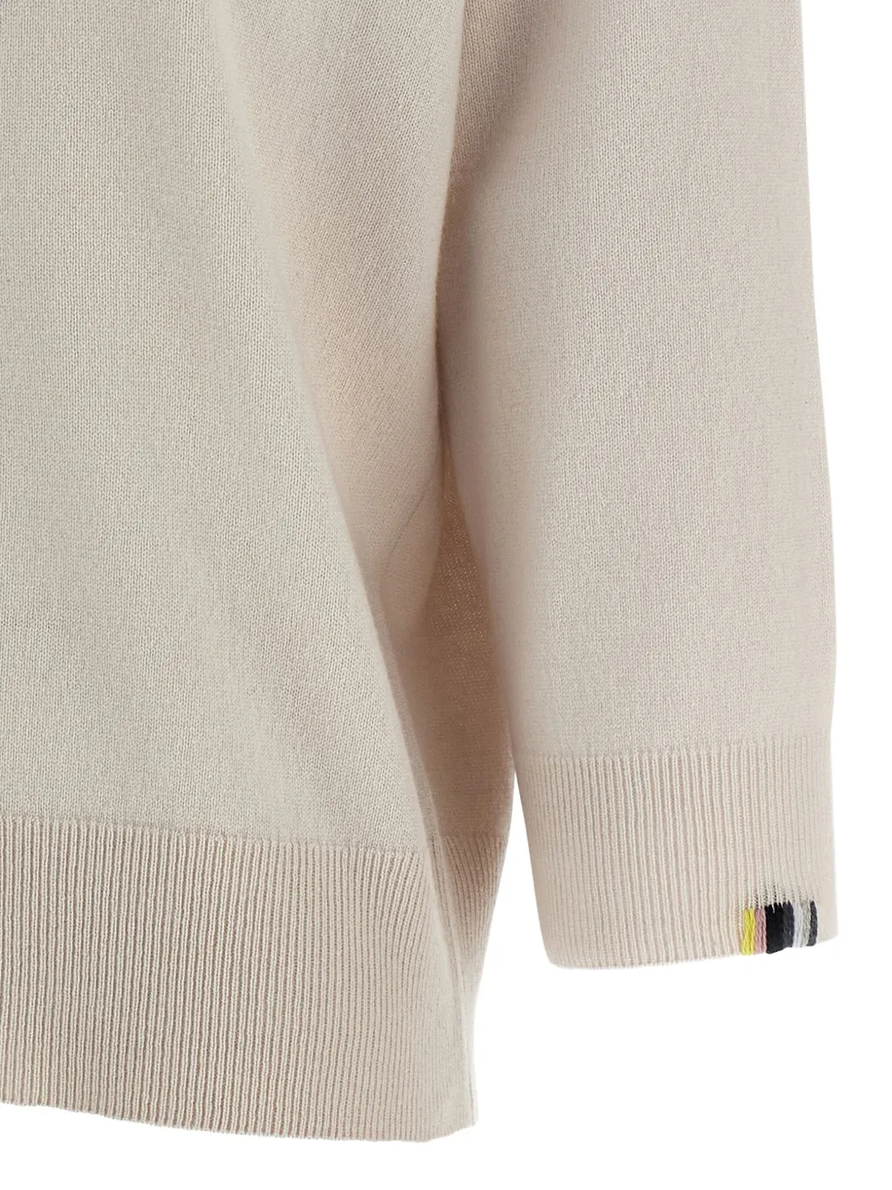 extreme cashmere crew-neck cashmere sweater Beige