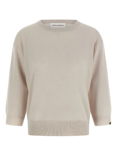 extreme cashmere crew-neck cashmere sweater