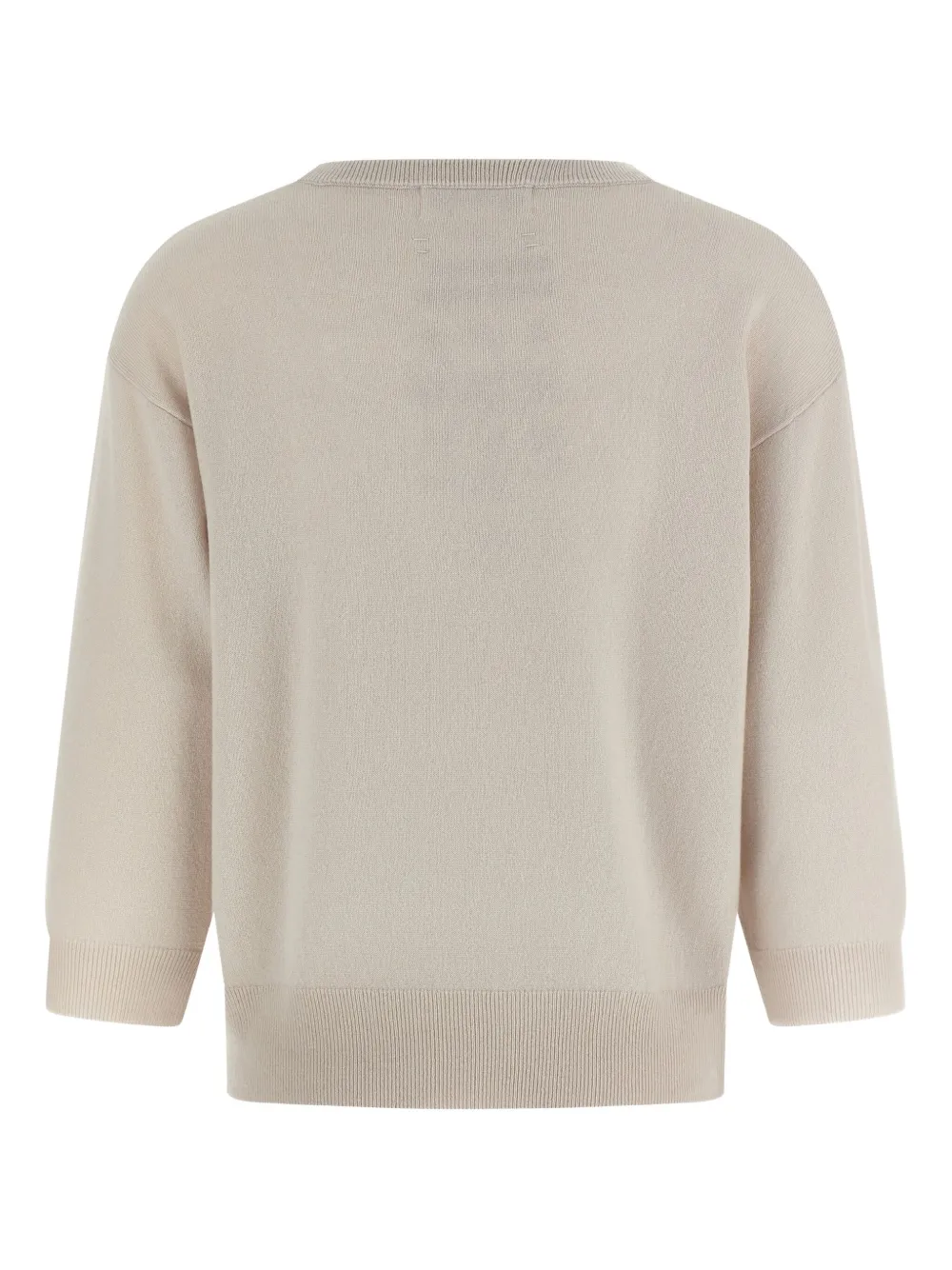 extreme cashmere crew-neck cashmere sweater Beige