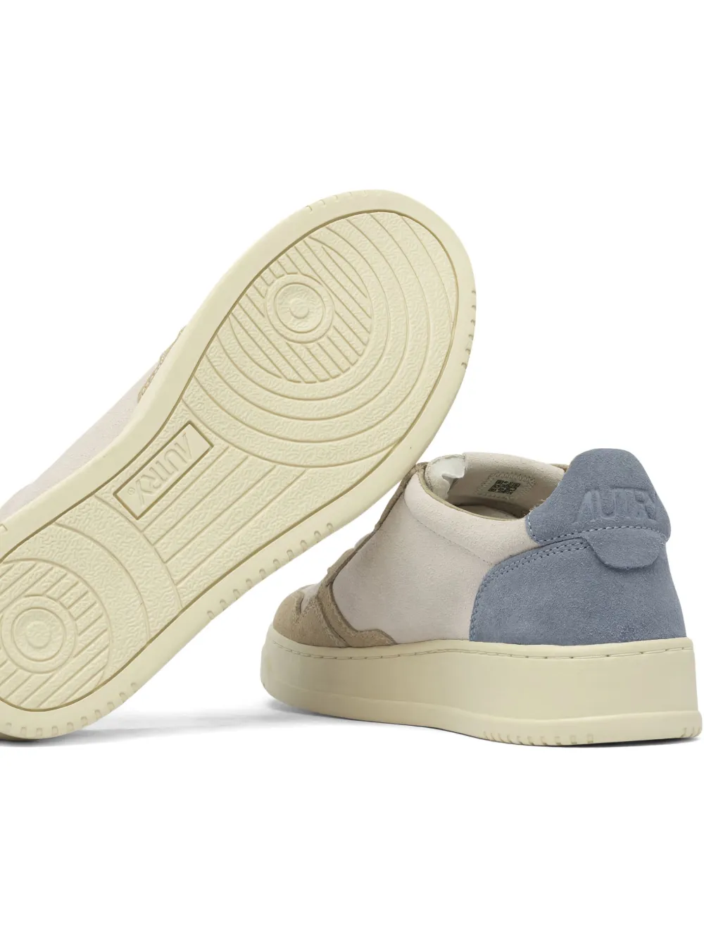 Autry logo-patch sneakers Neutrals