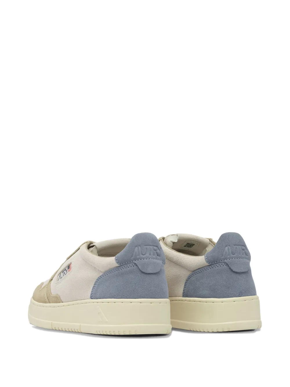 Autry logo-patch sneakers Neutrals