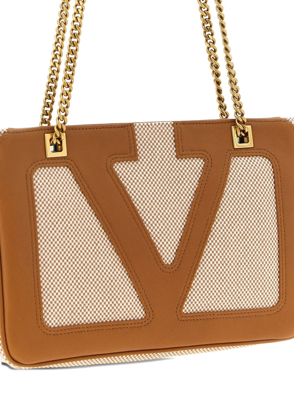 Valentino Garavani VLogo schoudertas Beige