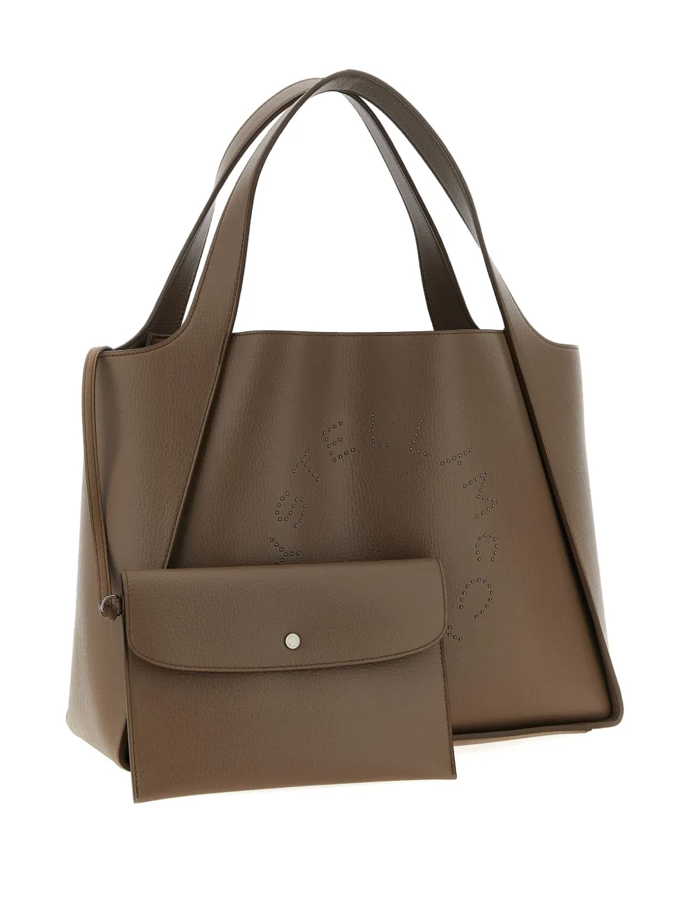 Stella McCartney logo-embellished tote bag Bruin