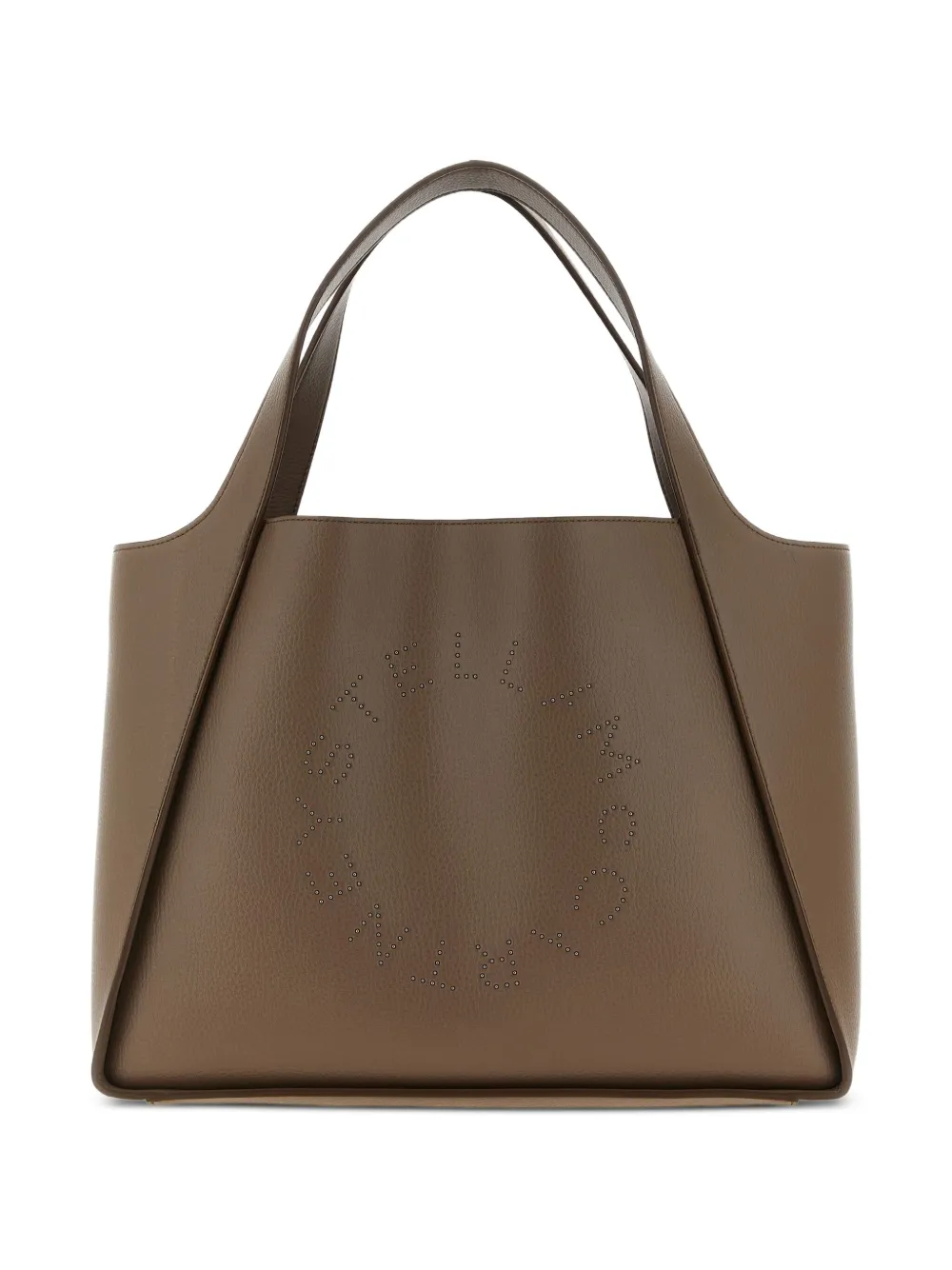 logo-embellished tote bag