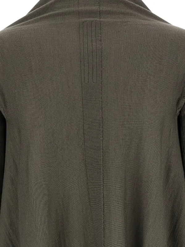 Rick Owens ラップ カーディガン | グリーン | FARFETCH JP