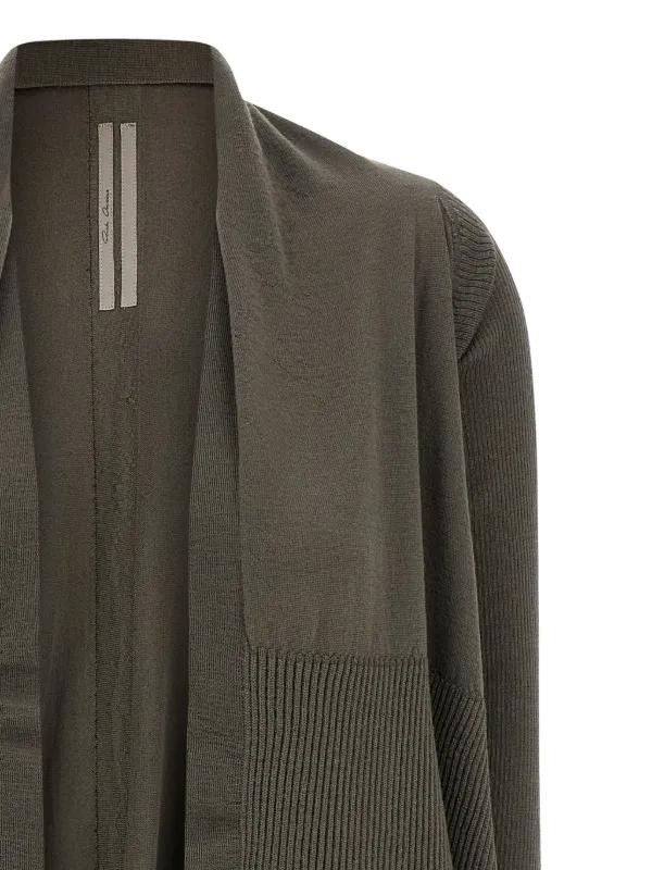Rick Owens ラップ カーディガン | グリーン | FARFETCH JP