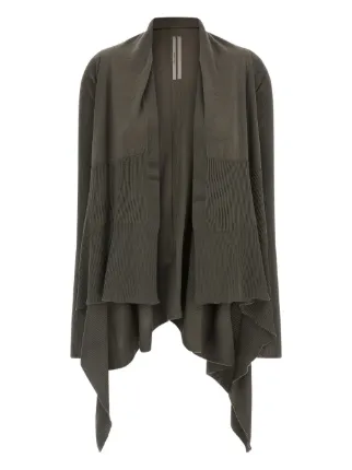 Rick Owens ラップ カーディガン | グリーン | FARFETCH JP