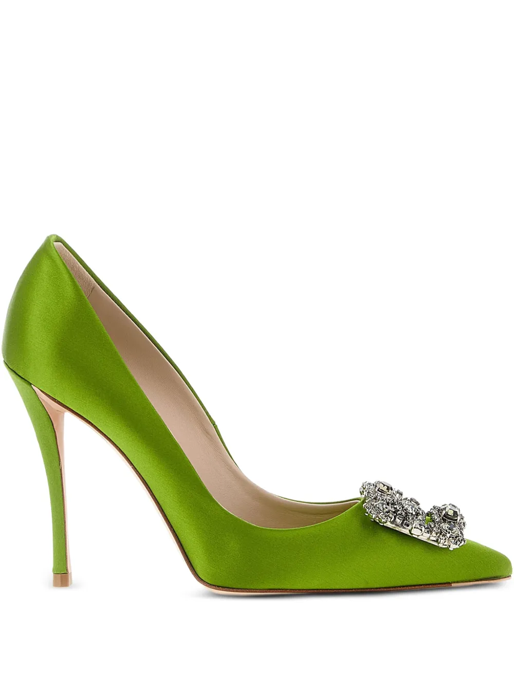 Roger Vivier escarpins à ornements 100 mm | vert | Image 1