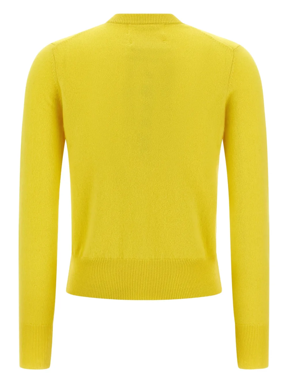 extreme cashmere Vest met knoopsluiting en manchetten Geel
