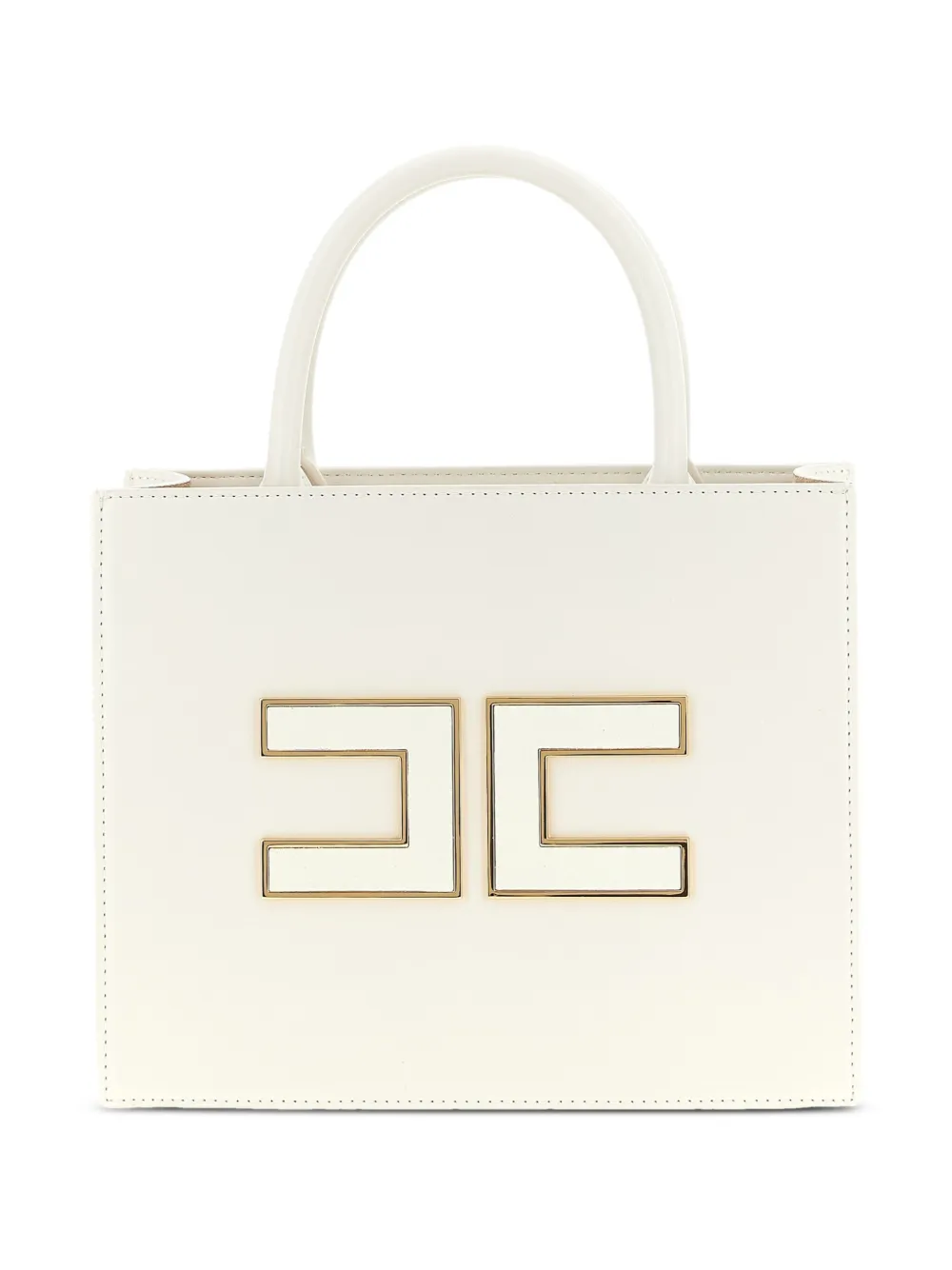 logo-plaque tote bag