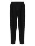 Cellar Door pleated pin-tuck trousers - Black