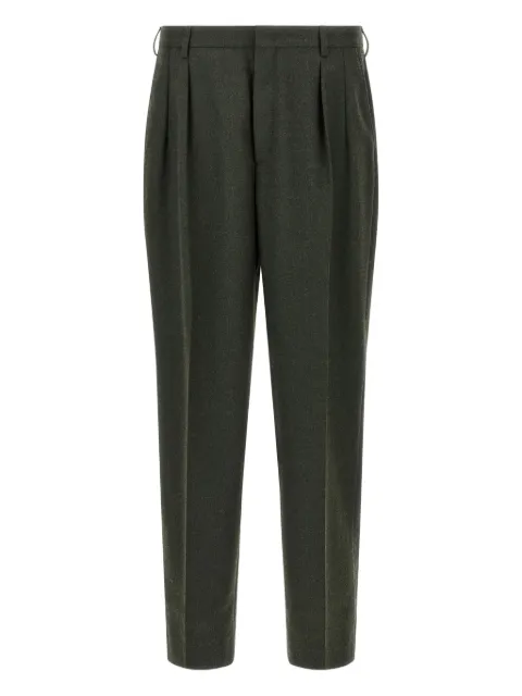 Cellar Door pleated pin-tuck trousers