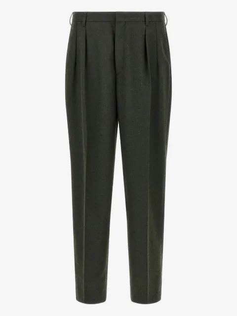 Cellar Door pleated pin-tuck trousers