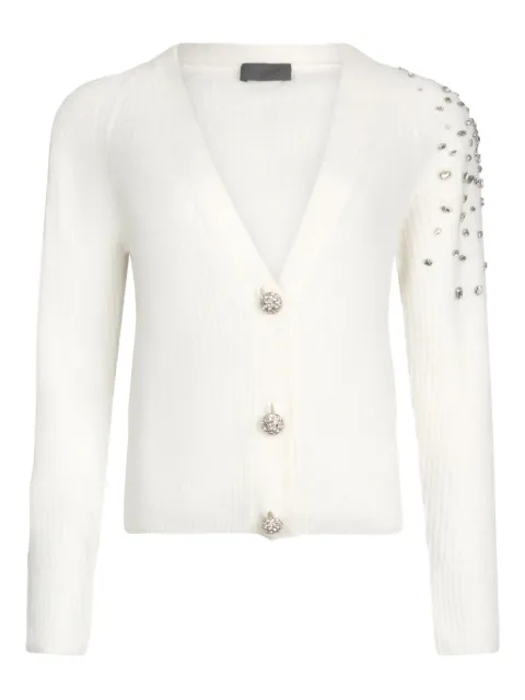 LIU JO rhinestone-embellished cardigan