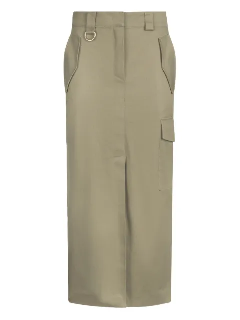 LIU JO cargo front-slit skirt