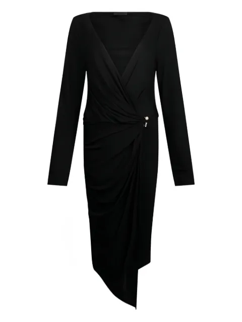 LIU JO draped bejewelled dress