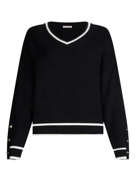 LIU JO contrasting-trim sweater