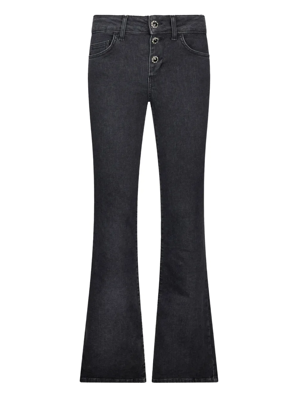 LIU JO Bootcut Bottom Up jeans Zwart
