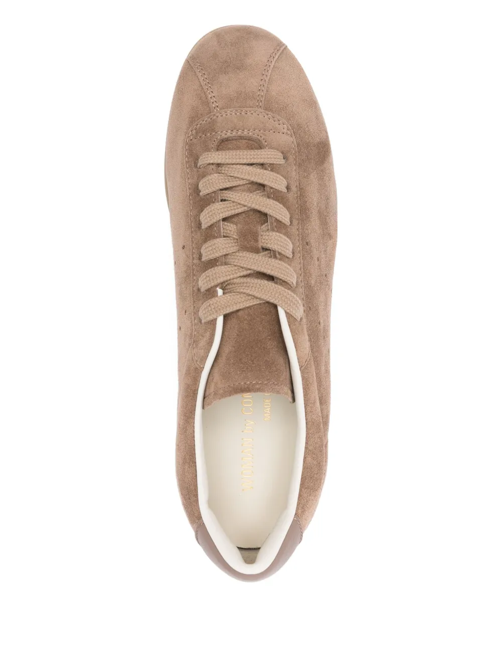 Common Projects lace-up suede-leather sneakers Brown