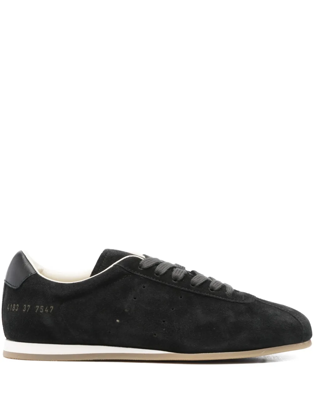 Common Projects suede lace-up sneakers Black