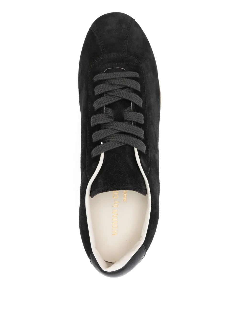 Common Projects suede lace-up sneakers Black
