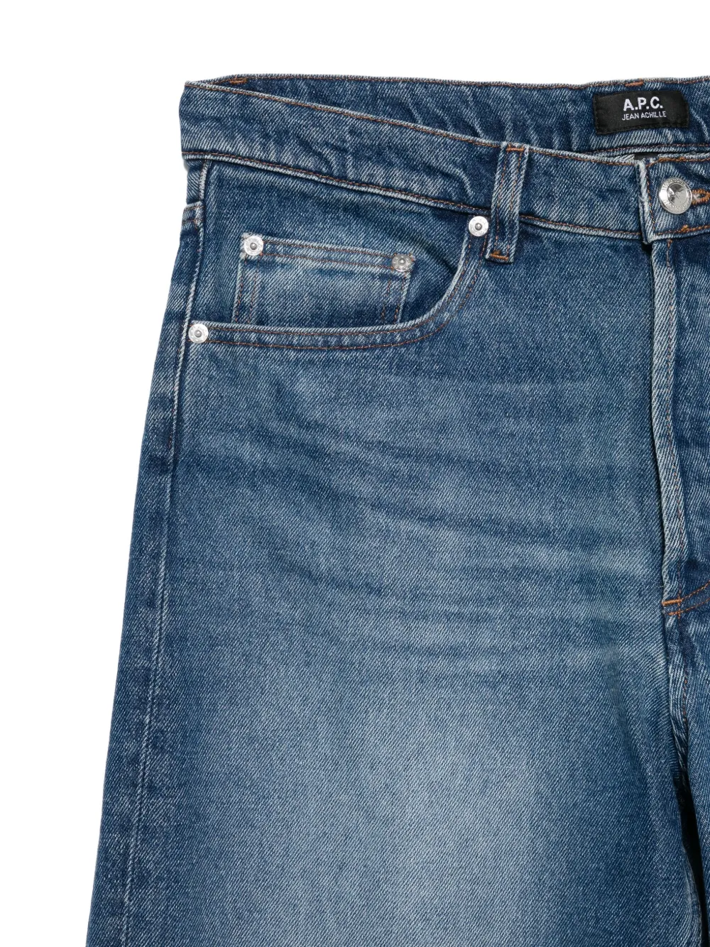 A.P.C. Straight jeans Blauw