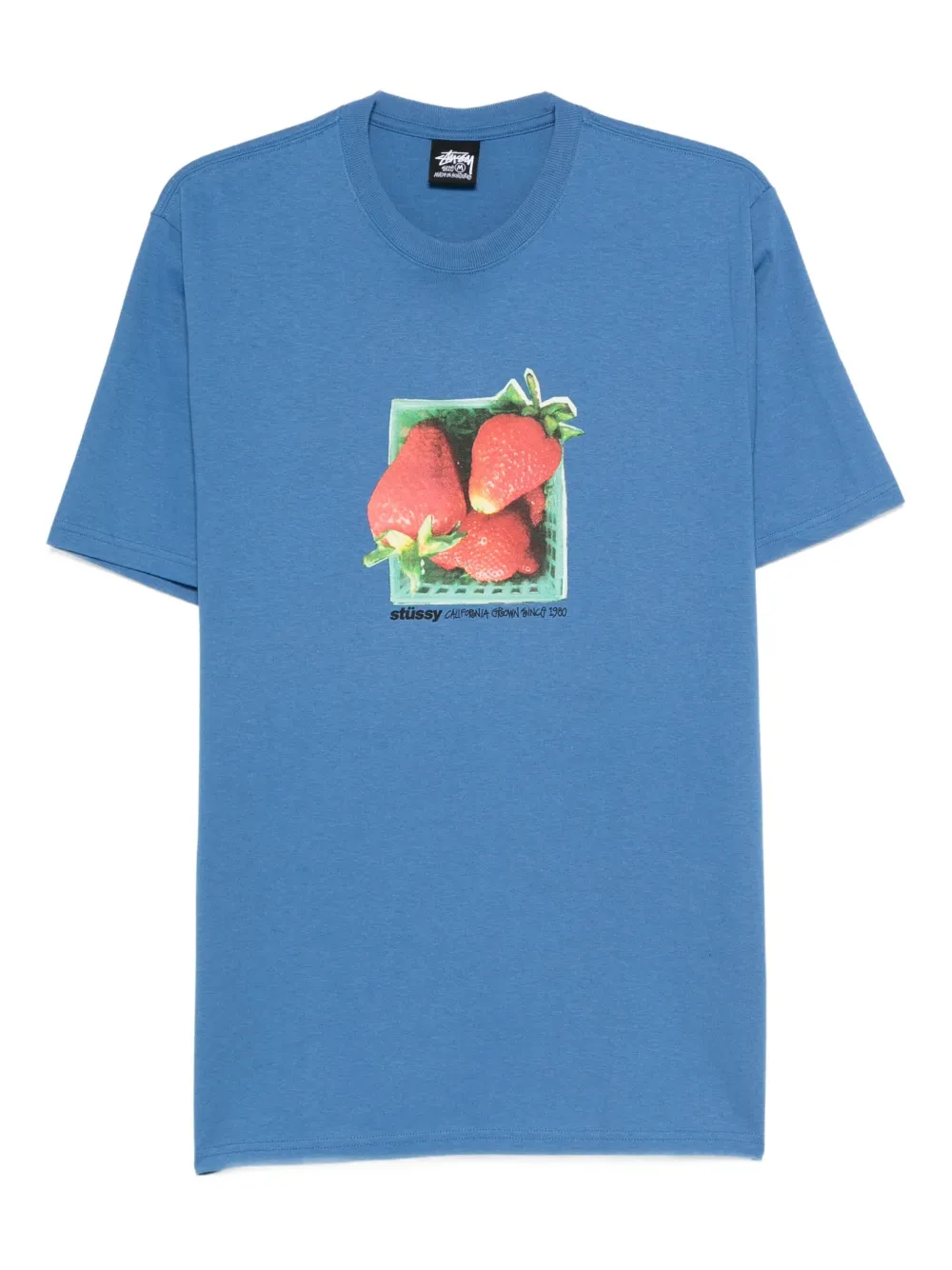Stüssy T-shirt con stampa - Blu