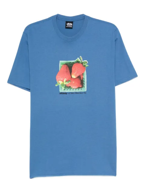 Stüssy strawberry-print T-shirt