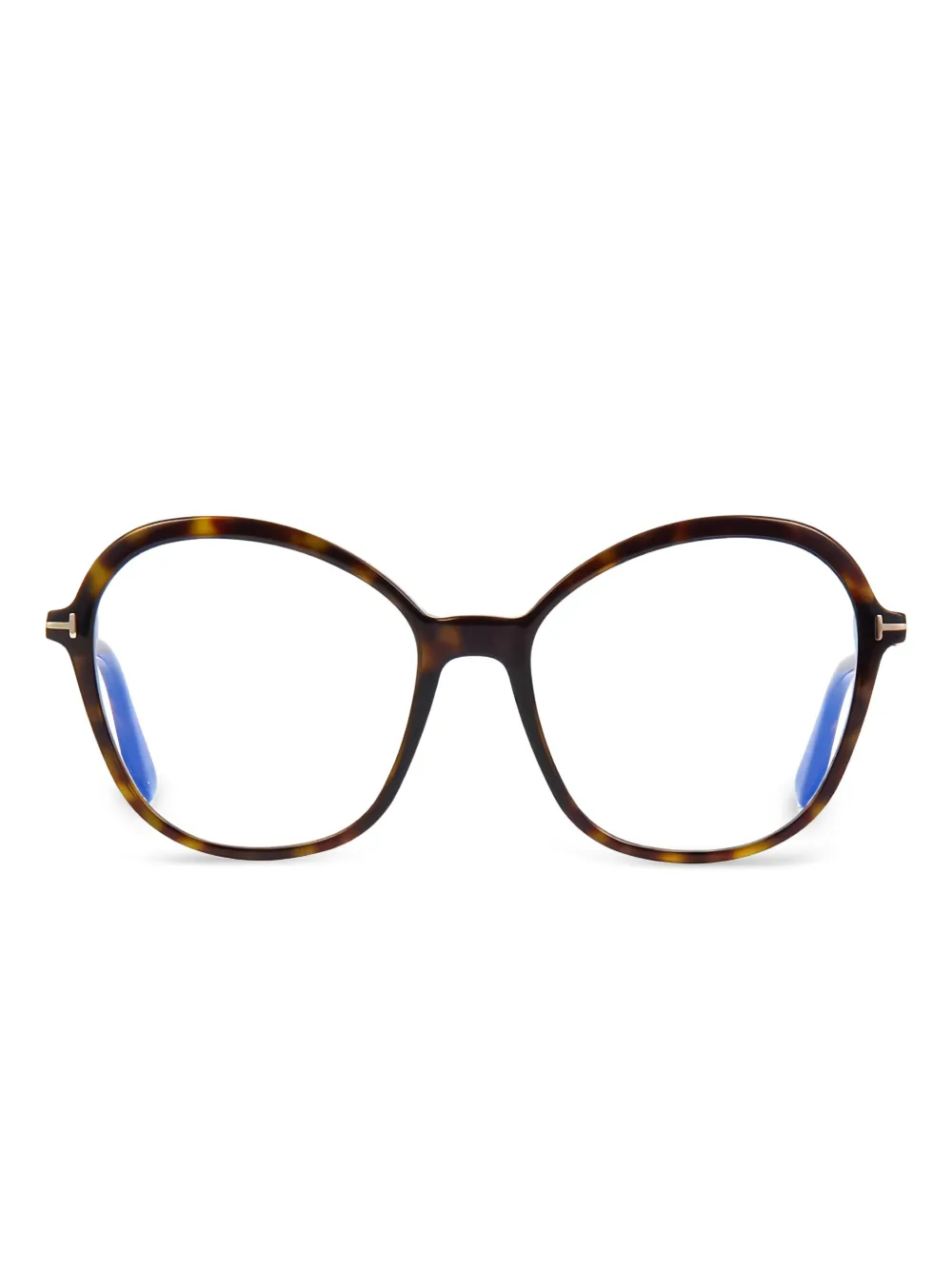 cat-eye full-rim glasses