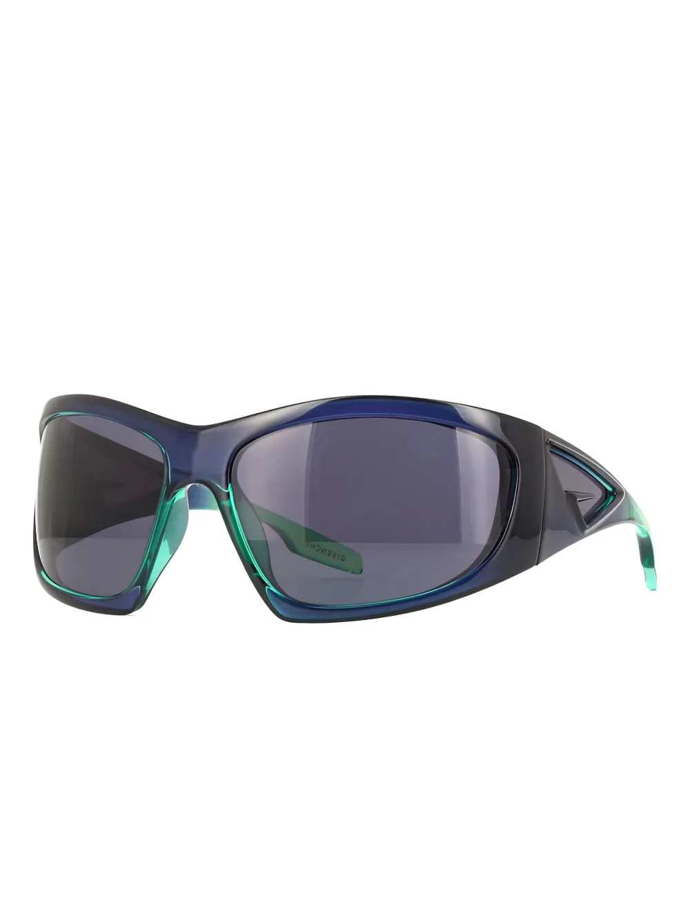 Givenchy Eyewear Zonnebril met geometrisch montuur - Blauw