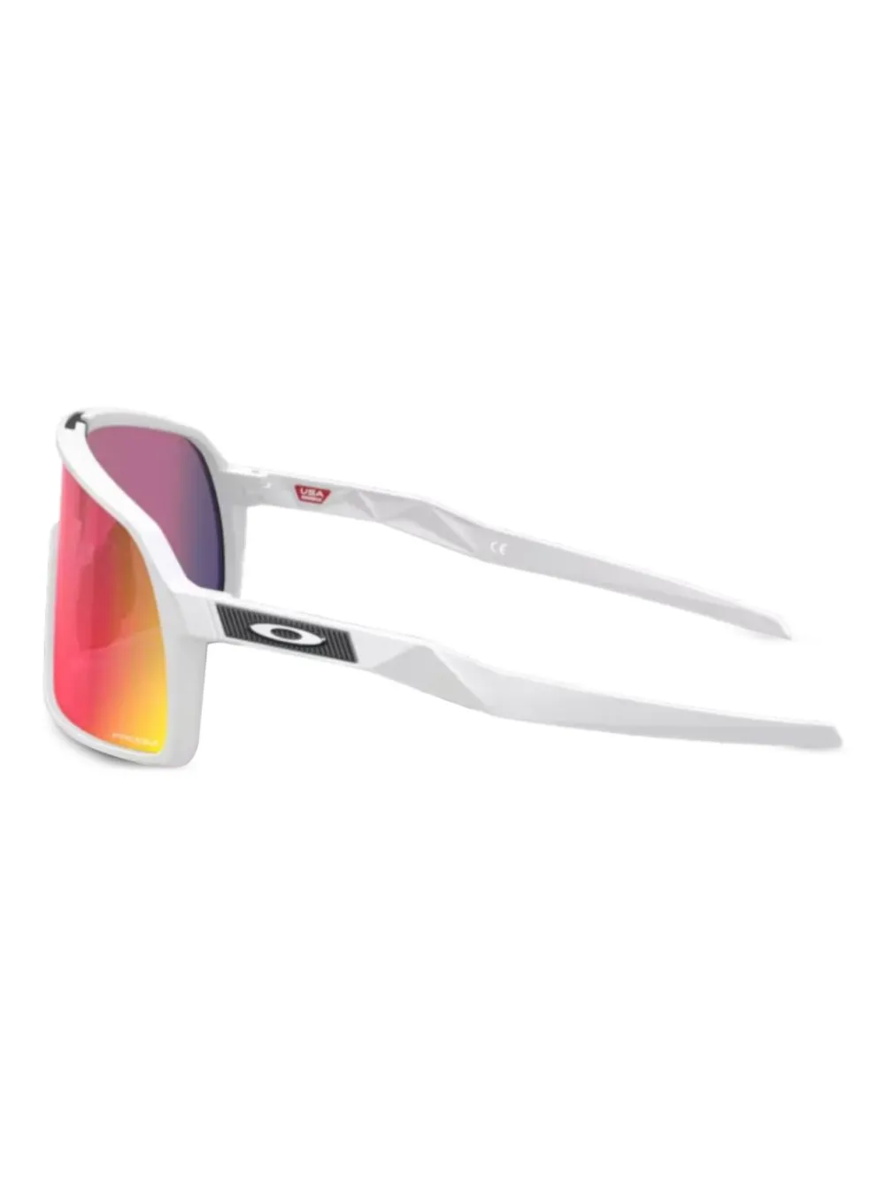 Oakley Sutro S zonnebril met schildmontuur Wit