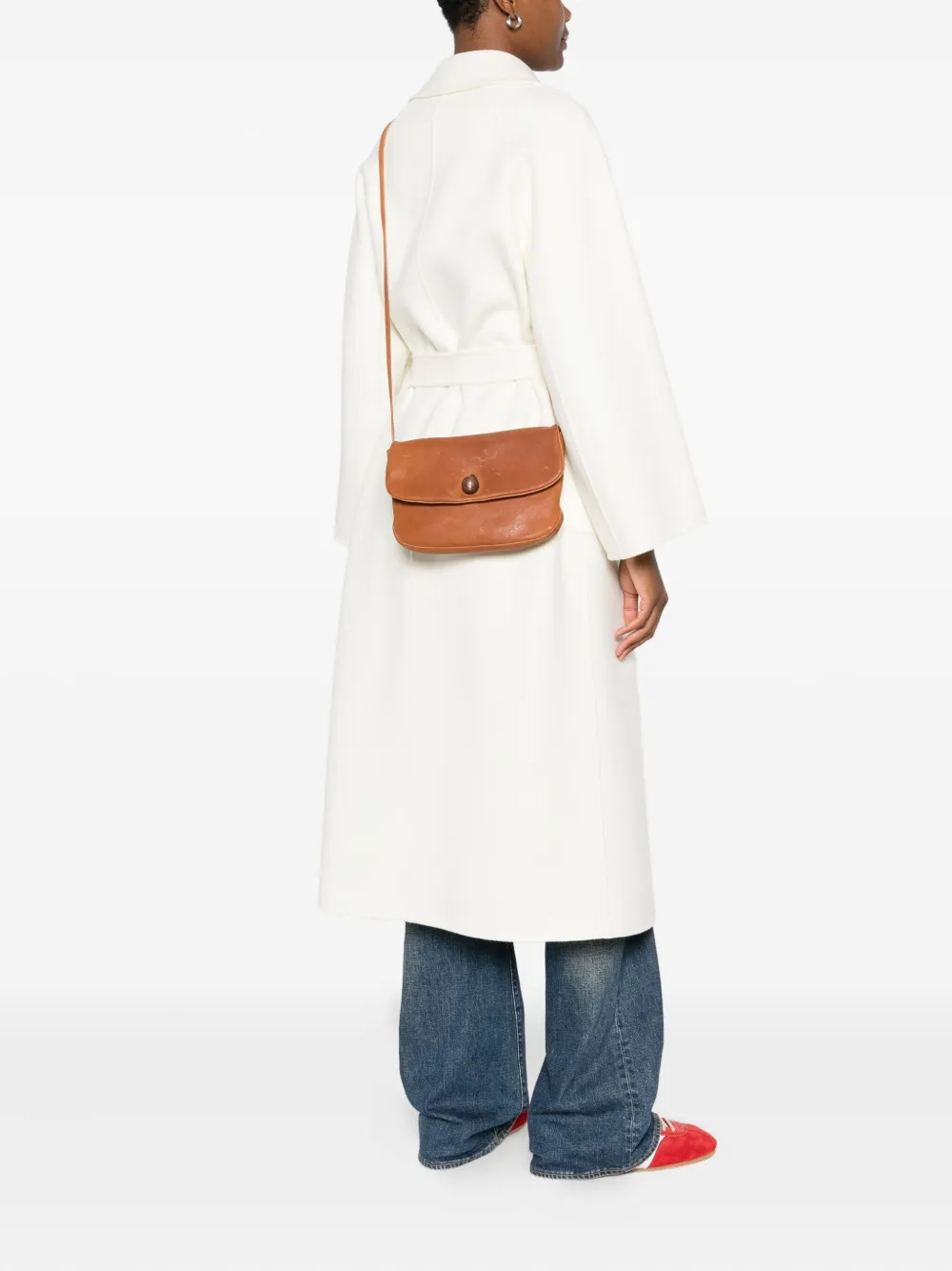 SOMMET leather button shoulder bag | Image 2